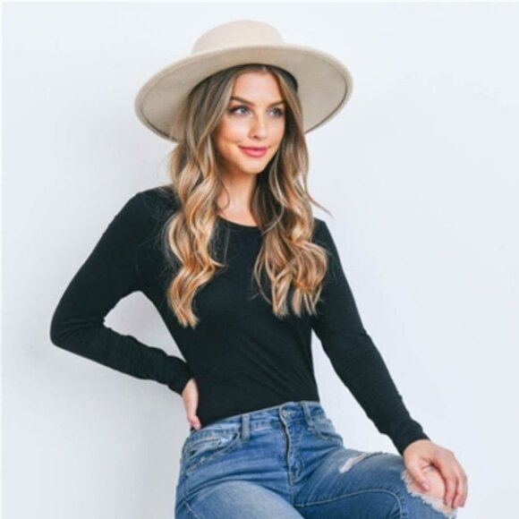 Chain Detailed Fall Winter Hat - ivory ( more colors available ) - Picture 3 of 7